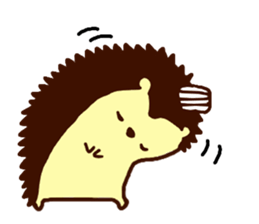 Hedgehog Halil sticker #9015226
