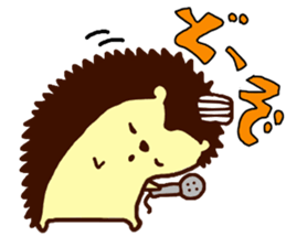 Hedgehog Halil sticker #9015227