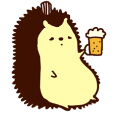 Hedgehog Halil sticker #9015237
