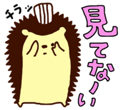 Hedgehog Halil sticker #9015249