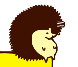 Hedgehog Halil sticker #9015255