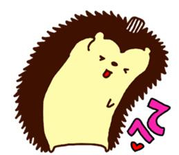 Hedgehog Halil sticker #9015260