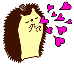 Hedgehog Halil sticker #9015262