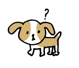Cute Beagle dog Sticker sticker #9015384