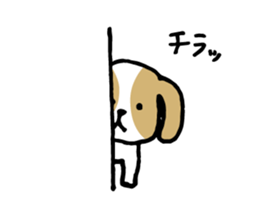 Cute Beagle dog Sticker sticker #9015391