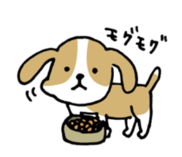 Cute Beagle dog Sticker sticker #9015398