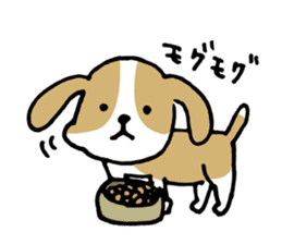 Cute Beagle dog Sticker sticker #9015398