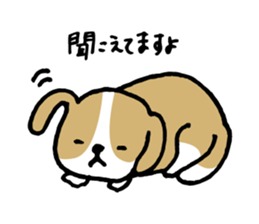 Cute Beagle dog Sticker sticker #9015399