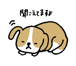 Cute Beagle dog Sticker sticker #9015399