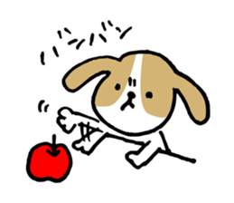Cute Beagle dog Sticker sticker #9015414