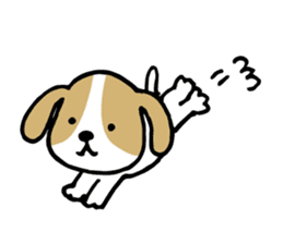 Cute Beagle dog Sticker sticker #9015417