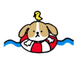 Cute Beagle dog Sticker sticker #9015418