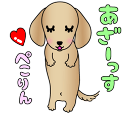 The Dachshund stickers 2 sticker #9015586