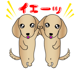 The Dachshund stickers 2 sticker #9015606