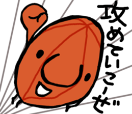 character as almond sticker #9015800