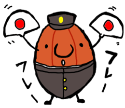 character as almond sticker #9015807