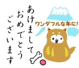 Happy New Year DARUMA sticker #9016010