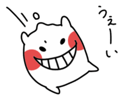 Monochrome Mashimaro4 sticker #9016201