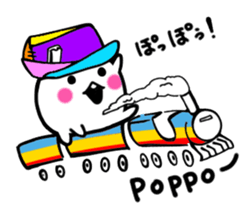 Monochrome Mashimaro4 sticker #9016239