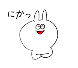 Rabbit is enjoying 2 sticker #9016447