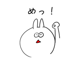 Rabbit is enjoying 2 sticker #9016449