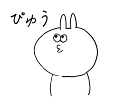 Rabbit is enjoying 2 sticker #9016450