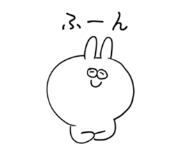 Rabbit is enjoying 2 sticker #9016457