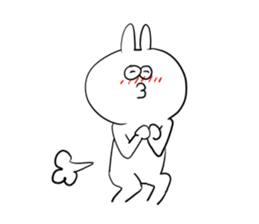 Rabbit is enjoying 2 sticker #9016462