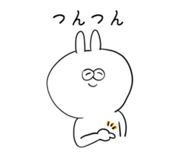 Rabbit is enjoying 2 sticker #9016464