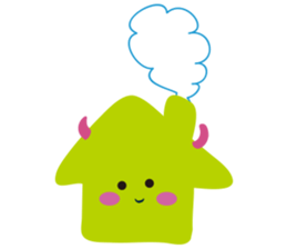 Blue Monster slime ? sticker #9016497