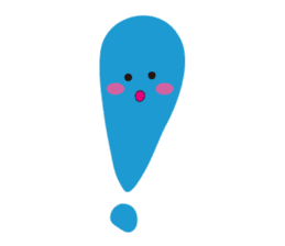 Blue Monster slime ? sticker #9016505