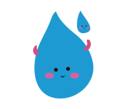 Blue Monster slime ? sticker #9016507