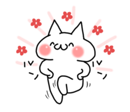 Loose cat winter sticker #9016602