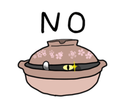 Loose cat winter sticker #9016606