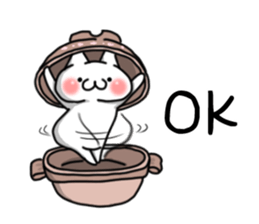 Loose cat winter sticker #9016607