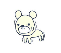 Bilingual Bear from Japan sticker #9016784