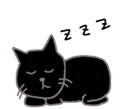 My cat's name is toshizo! sticker #9016841