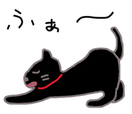 My cat's name is toshizo! sticker #9016846