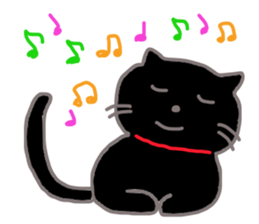 My cat's name is toshizo! sticker #9016877