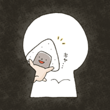 Onigiri Nori-kun 3 sticker #9016893