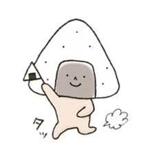 Onigiri Nori-kun 3 sticker #9016909