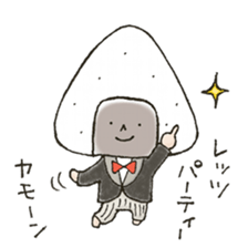 Onigiri Nori-kun 3 sticker #9016916