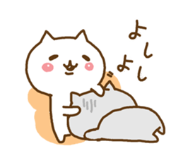 Cute cats in love 4 sticker #9017538