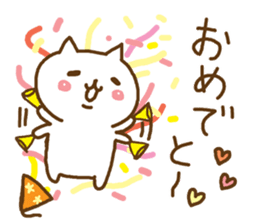 Cute cats in love 4 sticker #9017555