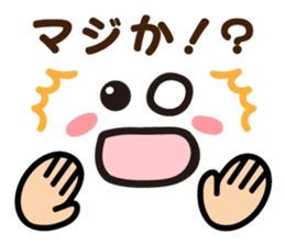 Faces and words 2 sticker #9017682