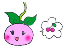 Pretty cherry sticker #9017720