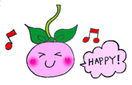 Pretty cherry sticker #9017726