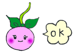 Pretty cherry sticker #9017730