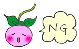 Pretty cherry sticker #9017731