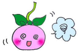 Pretty cherry sticker #9017732